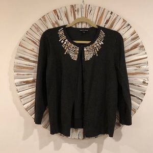 Cable & Gauge Embellished Cardigan